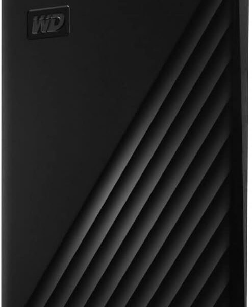 Western Digital WD 2TB My Passport Portable Hard Disk Drive, Compatible with Windows and Mac, External HDD-Black