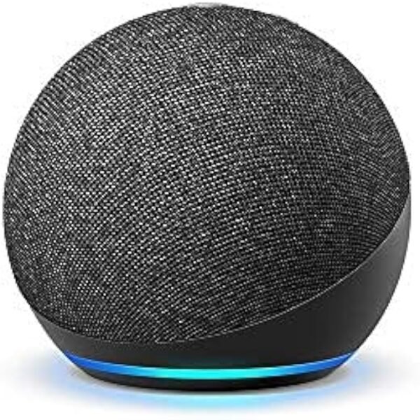 Echo Dot (4th Gen, 2020 release)| Smart speaker with Alexa (Black)