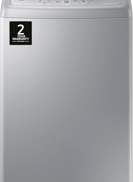 Samsung 7 kg Fully-Automatic Top Loading Washing Machine (WA70A4002GS/TL, Imperial Silver, Diamond drum)