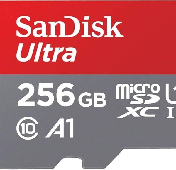 SanDisk Ultra® microSDXC™ UHS-I Card, 256GB, 150MB/s R, 10 Y Warranty, for Smartphones