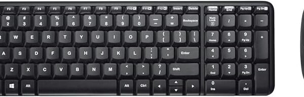 Logitech MK215 Wireless Keyboard and Mouse Combo for Windows, 2.4 GHz Wireless, Compact Design, 2-Year Battery Life(Keyboa...