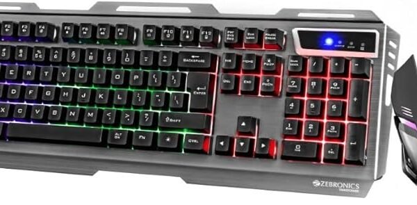 Zebronics Zeb-Transformer Gaming Keyboard and Mouse Combo (USB, Braided Cable)