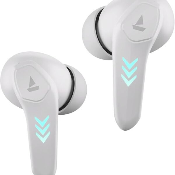 boAt Airdopes 190 True Wireless in Ear Earbuds with Beast Mode(50ms) for Gaming, 40H Playtime, Breathing LEDs, Signature S...