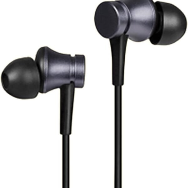 Xiaomi Wired in-Ear Earphones with Mic, Ultra Deep Bass & Metal Sound Chamber (Black)