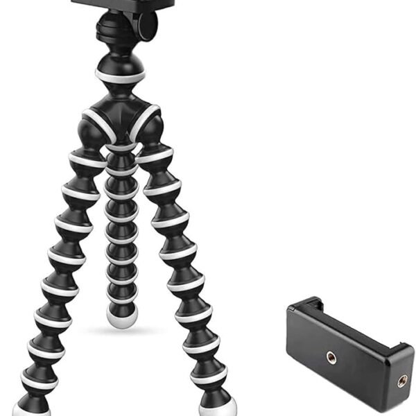 Tygot Gorilla Tripod/Mini 33 CM (13 Inch) Tripod for Mobile Phone with Phone Mount | Flexible Gorilla Stand for DSLR & Act...