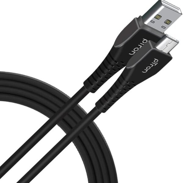 pTron Solero M241 2.4A Micro USB Data & Charging Cable, Made in India, 480Mbps Data Sync, Durable 1-Meter Long USB Cable f...