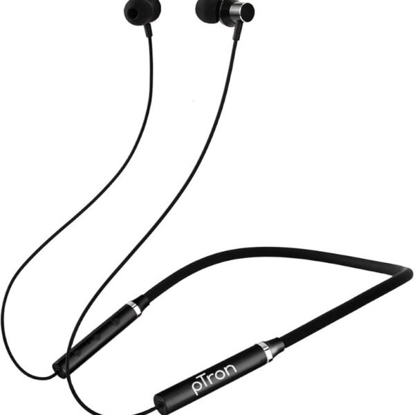 pTron Tangentbeat in-Ear Bluetooth 5.0 Wireless Headphones with Mic, Enhanced Bass, 10mm Drivers, Clear Calls, Snug-Fit, F...