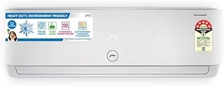 Godrej 1 Ton 5 Star Inverter Split AC (Copper, Anti Bacterial Filter, 2020 Model, GIC 12HTC5-WTA Split 5S, White)