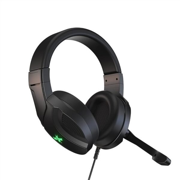 Redgear Shadow Spear Gaming Wired On Ear Headphones with Mic, 50Mm Drivers, Over-Ear Design, Omnidirectional and Breathing...