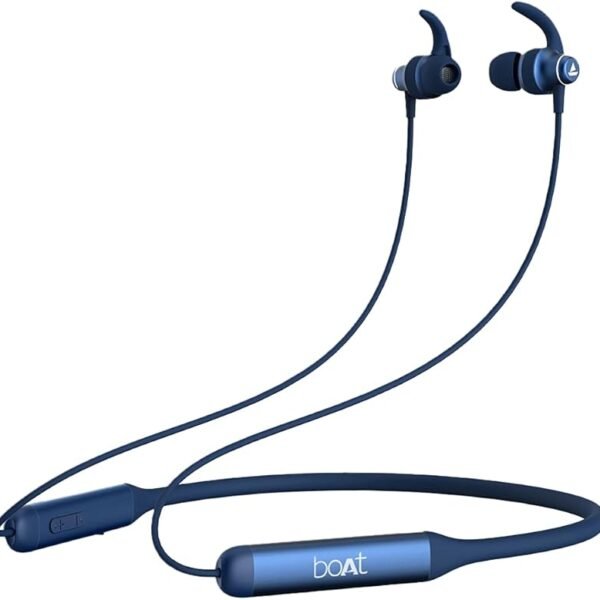 boAt Rockerz 335 Bluetooth in Ear Neckband with Qualcomm aptX & CVC, Upto 30 Hours Playback, ASAP Charge, Signature Sound,...