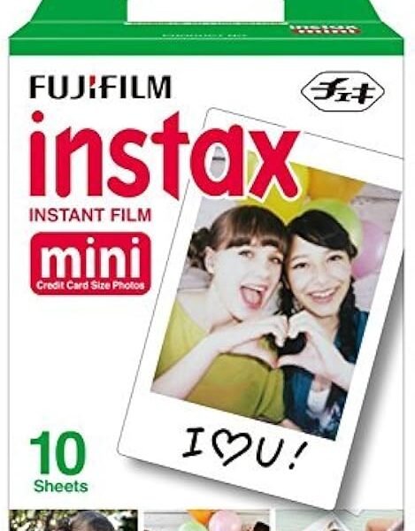Fujifilm Instax Mini Single Pack 10 Sheets Instant Film for Fuji Instant Cameras