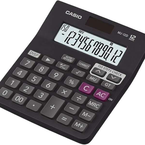 Casio MJ-12D 150 Steps Check and Correct Desktop Calculator