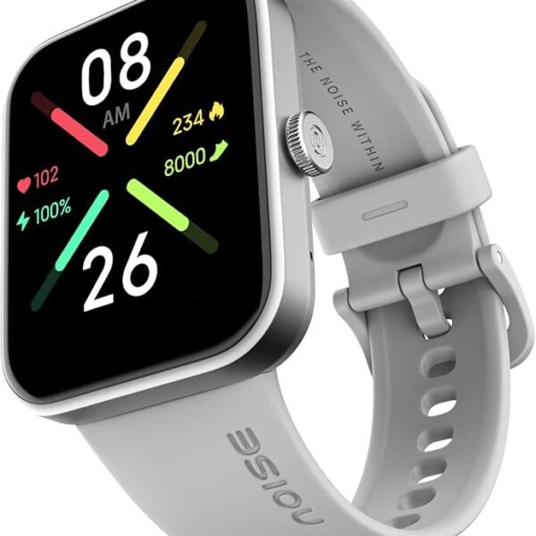 Noise Pulse Go Buzz Smart Watch with Latest Bluetooth Calling tech, 1.69" Clear Display, 550Nits,150+ Watch face, Comfort ...
