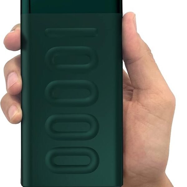 Ambrane 10000mAh Slim Power Bank, 20W Fast Charging, Dual Output, Type C PD (Input & Output), Quick Charge, Li-Polymer, Mu...