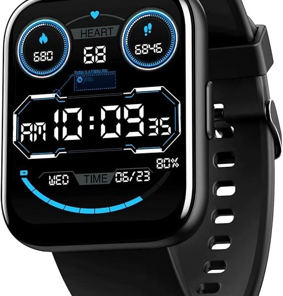 boAt Newly Launched Wave Call Plus with 1.83" HD Display, ENx™ Tech(Clear Calls), Advanced Bluetooth Calling,Hindi & Engli...