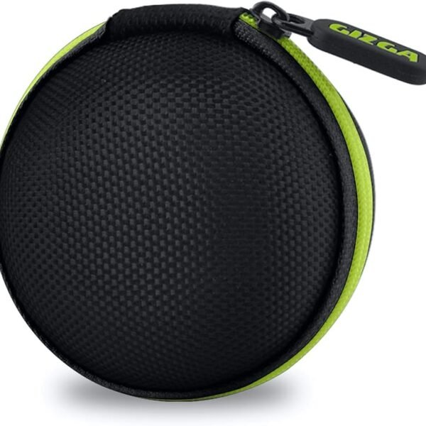 Gizga Essentials Earphone Carrying Case, Multi-Purpose Pocket Storage Travel Organizer for Earphones, Headset, Pen Drives,...