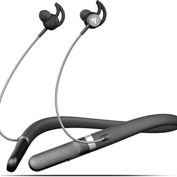 Boult Audio ZCharge Wireless in Ear Bluetooth Neckband with ENC Mic, 40H Playtime, Type-C Fast Charging (10Mins=15Hrs Play...