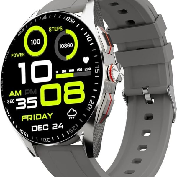 Fire-Boltt Invincible Plus 1.43" AMOLED Display Smartwatch with Bluetooth Calling, TWS Connection, 300+ Sports Modes, 110 ...