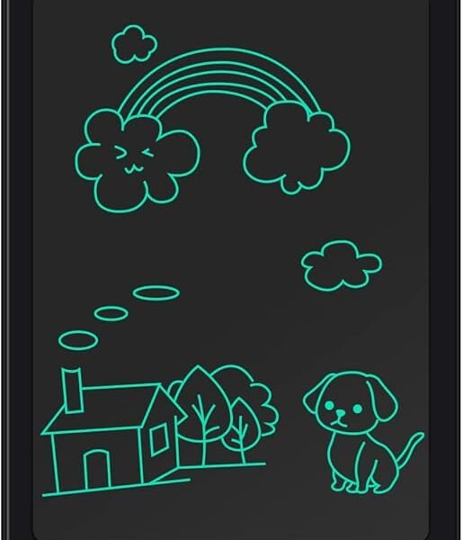 Amazon Basics Magic Slate 8.5-inch LCD Writing Tablet with Stylus Pen, for Drawing, Playing, Noting by Kids & Adults, Black