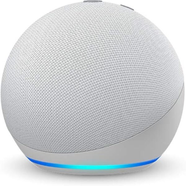 Echo Dot (4th Gen, 2020 release)| Smart speaker with Alexa (White)