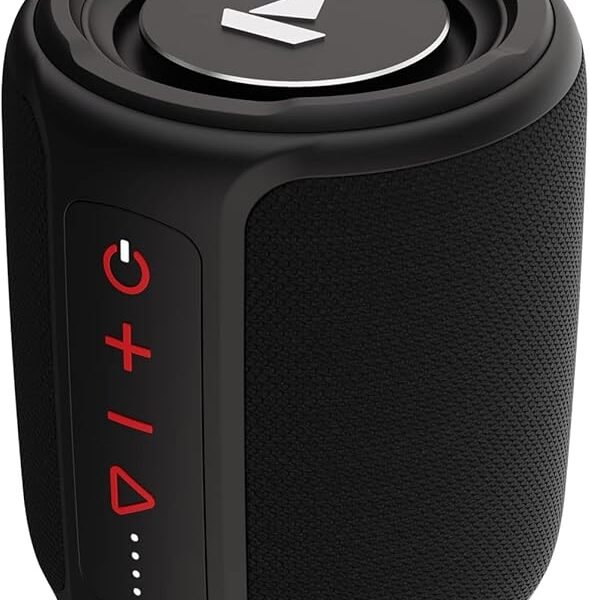 boAt Stone 352 Bluetooth Speaker with 10W RMS Stereo Sound, IPX7 Water Resistance, TWS Feature, Up to 12H Total Playtime, ...