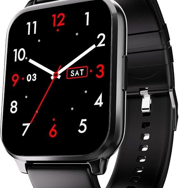 Fire-Boltt Ninja 3 1.83" Display Smartwatch Full Touch with 100+ Sports Modes with IP68, Sp02 Tracking, Over 100 Cloud Bas...