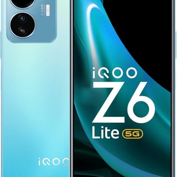 iQOO Z6 Lite 5G by vivo (Stellar Green, 6GB RAM, 128GB Storage) | World's First Snapdragon 4 Gen 1 | 120Hz Refresh Rate | ...