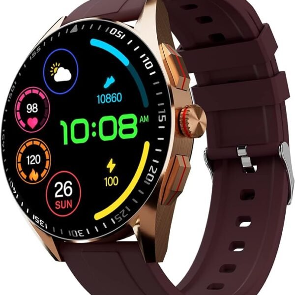Fire-Boltt Invincible Plus 1.43" AMOLED Display Smartwatch with Bluetooth Calling, TWS Connection, 300+ Sports Modes, 110 ...