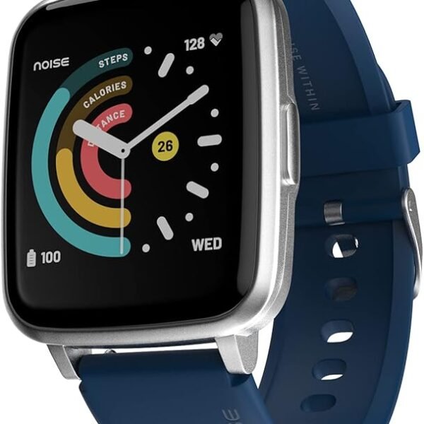 Noise ColorFit Pulse Smartwatch with 1.4" Full Touch HD Display, SpO2, Heart Rate, Sleep Monitors & 10-Day Battery - Royal...