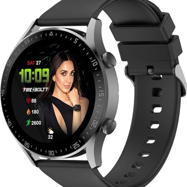 Fire-Boltt India's No 1 Smartwatch Brand Talk 2 Bluetooth Calling Smartwatch with Dual Button, Hands On Voice Assistance, ...