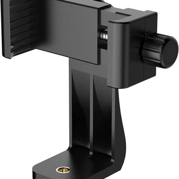 TECHONTO 360° Degree Cell Phone Holder with Adjustable Clamp Phone Tripod Mount Adapter Compatible with Smartphones & All ...