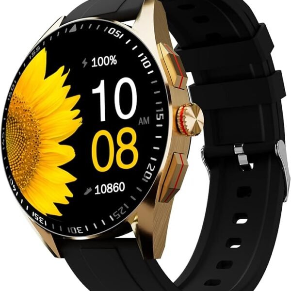Fire-Boltt Invincible Plus 1.43" AMOLED Display Smartwatch with Bluetooth Calling, TWS Connection, 300+ Sports Modes, 110 ...