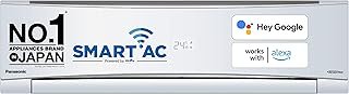 Panasonic 1.5 Ton 4 Star Wi-Fi Inverter Smart Split AC (Copper Condenser, 7 in 1 Convertible with additional AI Mode, 4 Wa...