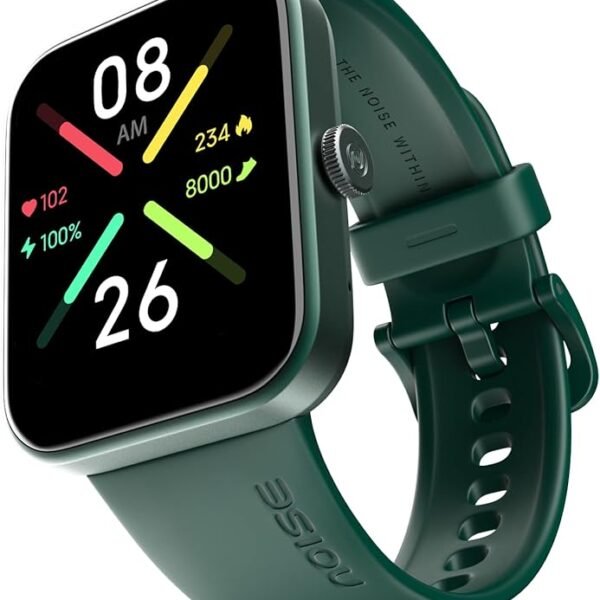 Noise Pulse Go Buzz Smart Watch with Latest Bluetooth Calling tech, 1.69" Clear Display, 550Nits,150+ Watch face, Comfort ...