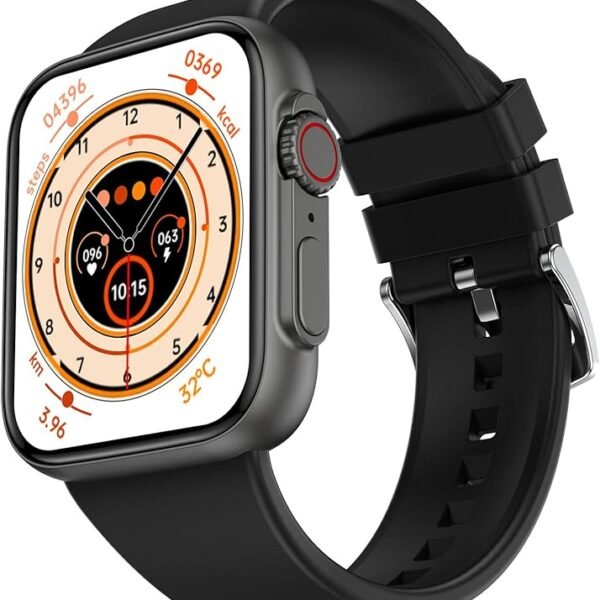 Fire-Boltt Gladiator 1.96" Biggest Display Smart Watch with Bluetooth Calling, Voice Assistant &123 Sports Modes, 8 Unique...