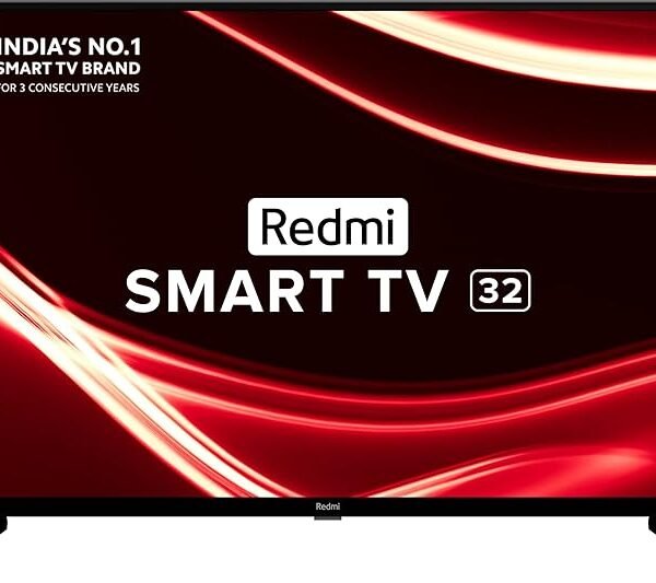 Redmi 80 cm (32 inches) Android 11 Series HD Ready Smart LED TV | L32M6-RA/L32M7-RA (Black)
