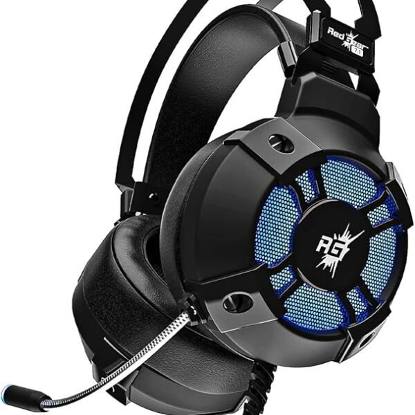 Redgear Cosmo 7,1 Usb Gaming Wired Over Ear Headphones With Mic With Virtual Surround Sound,50Mm Driver, Rgb Leds & Remote...