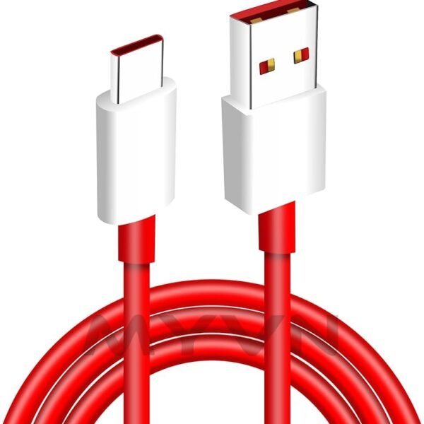 MYVN WARP/Dash Charging Type c Charging Adapter Cable Compatible for One Plus 8T 8 8pro 7 Pro / 7T / 7T Pro Nord and Dash ...