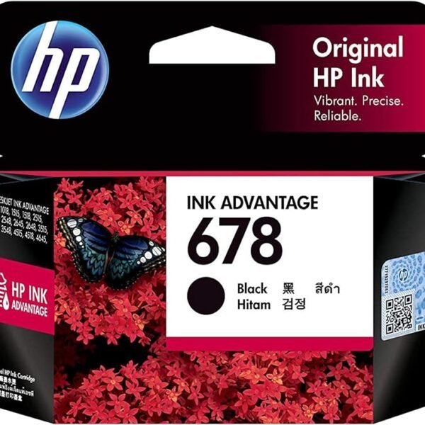 HP 678 Black Ink Advantage Cartridge (CZ107AA)