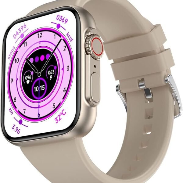 Fire-Boltt Gladiator 1.96" Biggest Display Smart Watch with Bluetooth Calling, Voice Assistant &123 Sports Modes, 8 Unique...