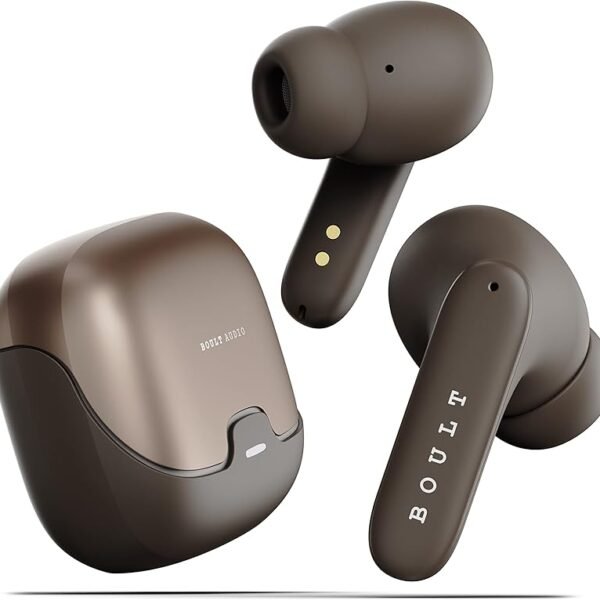 Boult Audio Z40 True Wireless in Ear Earbuds with 60H Playtime, Zen™ ENC Mic, Low Latency Gaming, Type-C Fast Charging, Ma...