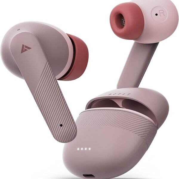 Boult Audio Z25 True Wireless in Ear Earbuds with 32H Playtime, 45ms Low Latency, Type-C Fast Charging (10=150Mins), Made ...