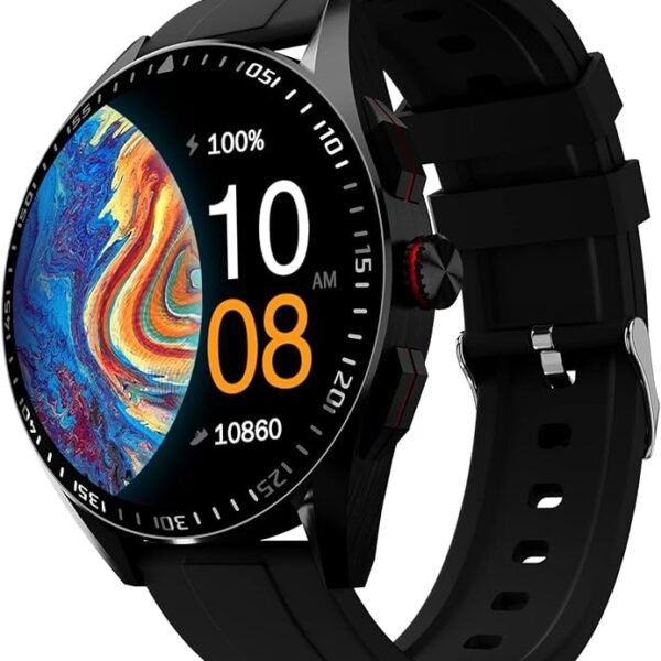 Fire-Boltt Invincible Plus 1.43" AMOLED Display Smartwatch with Bluetooth Calling, TWS Connection, 300+ Sports Modes, 110 ...