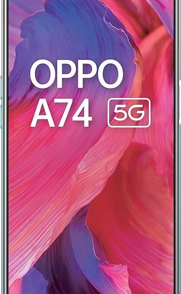 OPPO A74 5G (Fantastic Purple,6GB RAM,128GB Storage) with No Cost EMI/Additional Exchange Offers