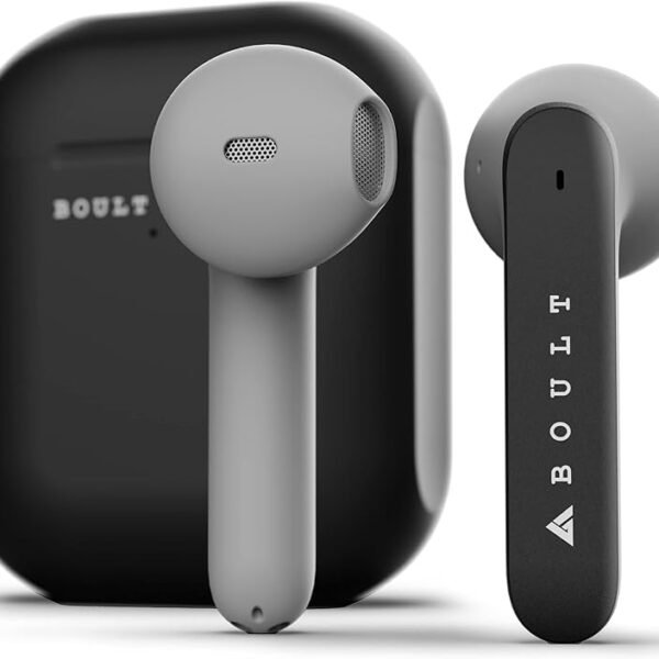Boult Audio X1 Buds True Wireless in Ear Earbuds with 24H Playtime, Quad Mic ENC, Made in India, Type-C Fast Charging, Env...