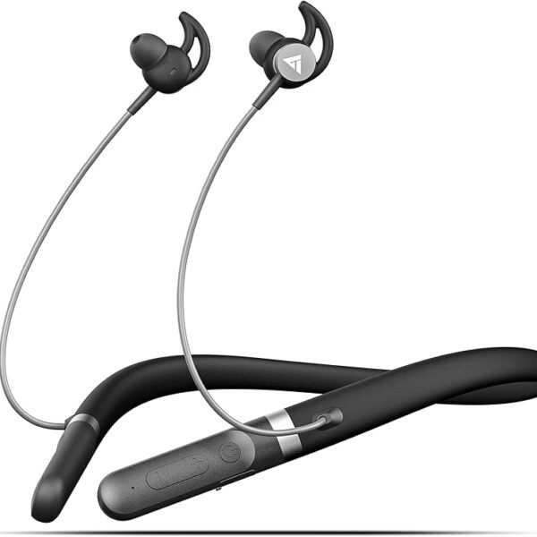 Boult Audio Curve ANC Wireless in Ear Wireless Earphones with 25dB Active Noise Cancellation, ENC Mic, 30H Playtime, 60ms ...