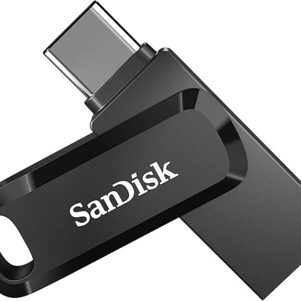 SanDisk Ultra Dual Drive Go usb3.0 Type C Pendrive for Mobile (Black, 64 GB, 5Y - SDDDC3-064G-I35)