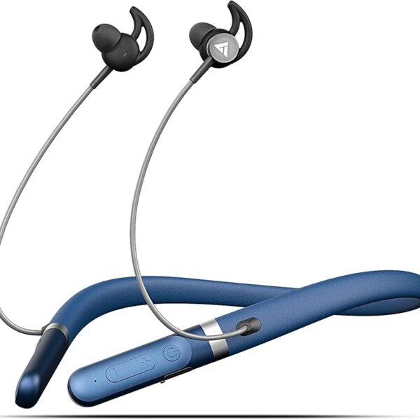 Boult Audio ZCharge Wireless in Ear Bluetooth Neckband with ENC Mic, 40H Playtime, Type-C Fast Charging (10Mins=15Hrs Play...