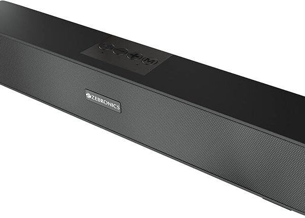 ZEBRONICS Zeb-Astra 20 Wireless BT v5.0 Portable Speaker with 10W RMS Output, TWS, 10H Backup Approx, Built in Rechargeabl...