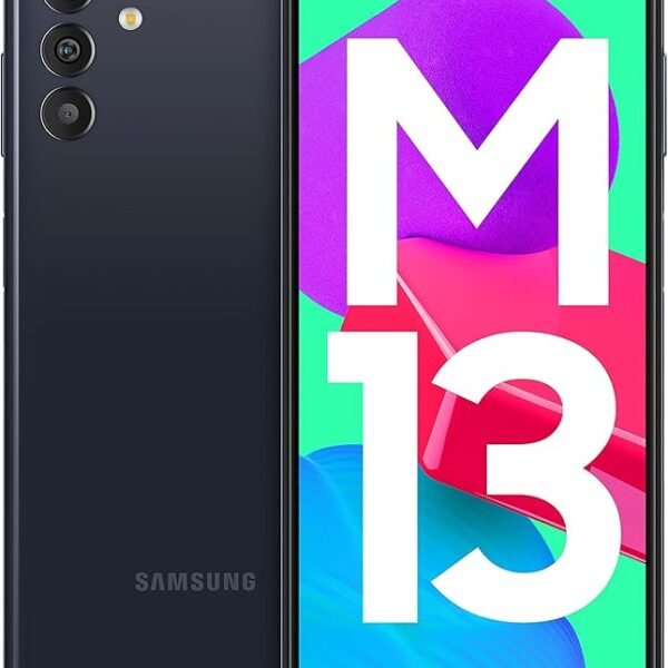 Samsung Galaxy M13 (Midnight Blue, 4GB, 64GB Storage) | 6000mAh Battery | Upto 8GB RAM with RAM Plus